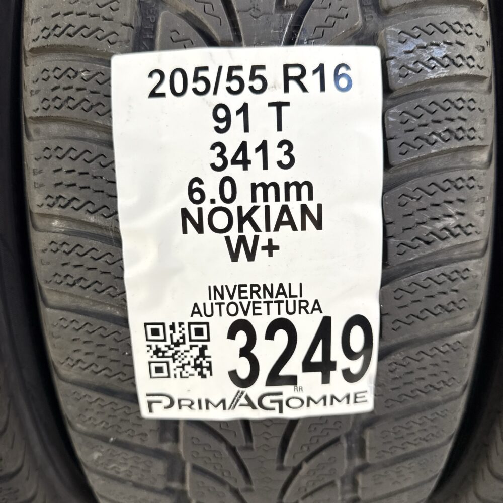 Gomme Usate 205 55 R16 91T Nokian W+ 86% Invernali | Gomme Usate | PrimaGomme.it Gomme usate 205 55 R16 Nokian W+ - foto 15