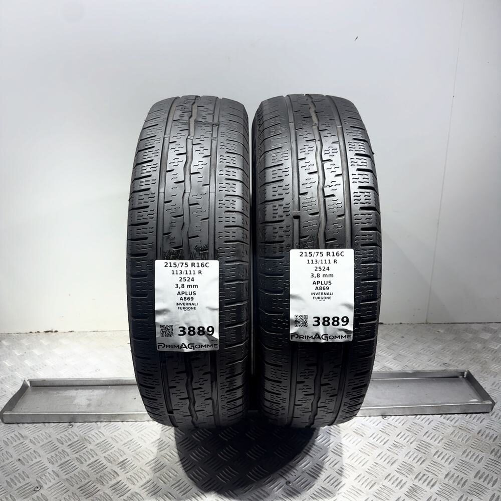 Gomme usate Aplus A869 215/75 R16C 113/111R | Prima Gomme Gomme usate Aplus A869 215/75 R16C 113/111R