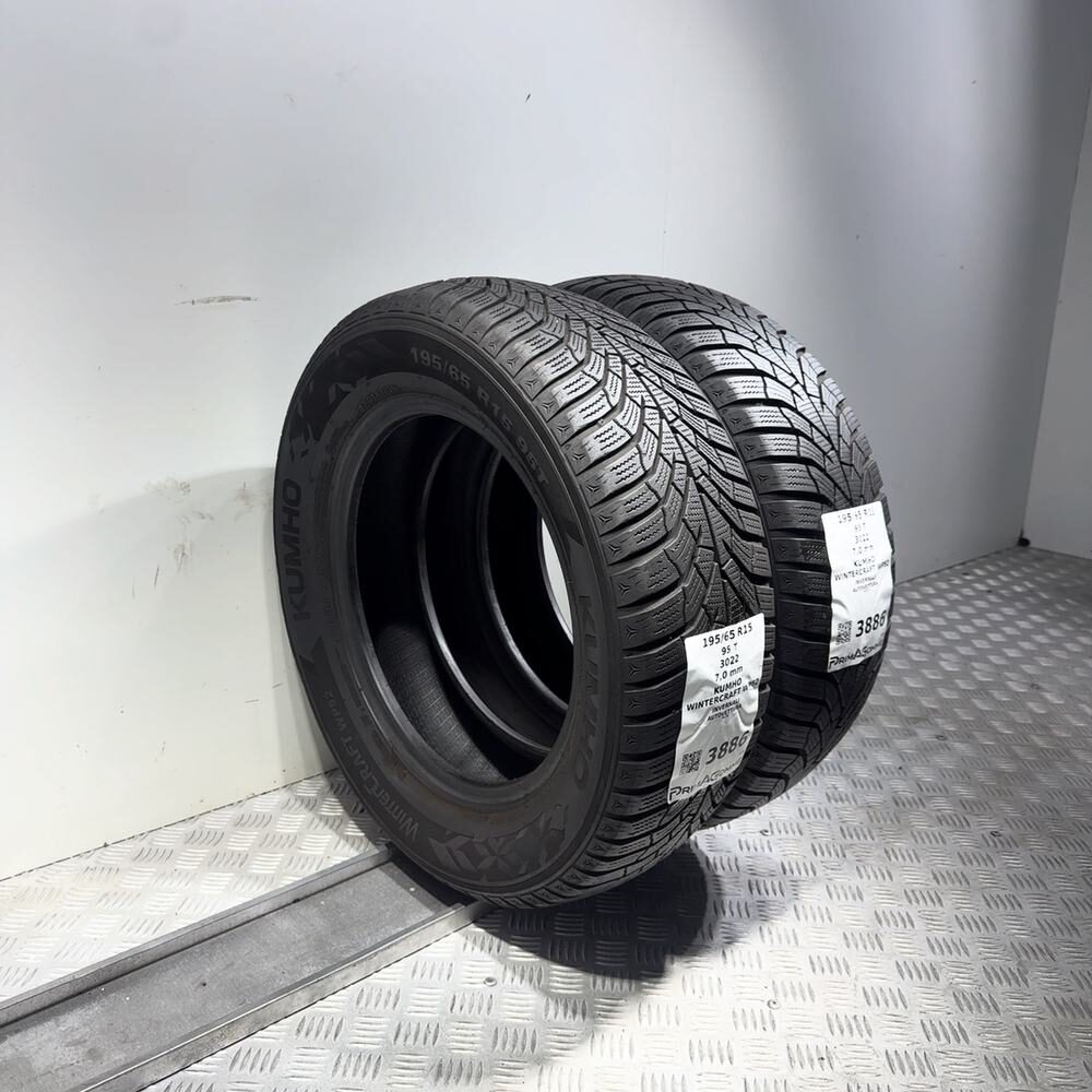 Gomme usate Kumho Wintercraft WP52 195/65 R15 95T – foto 09 | Prima Gomme Kumho Wintercraft WP52 195/65 R15 95T, dettaglio fotografico 9
