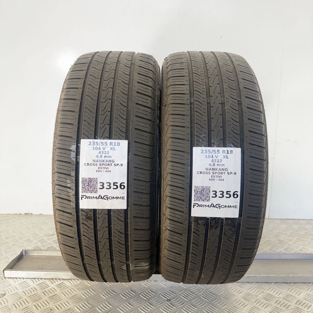 Gomme Usate 235 55 R18 104V XL NANKANG CROSS SPORT SP-9 Estive | Gomme Usate | PrimaGomme.it Gomme usate NANKANG CROSS SPORT SP-9 235/55 R18 104V