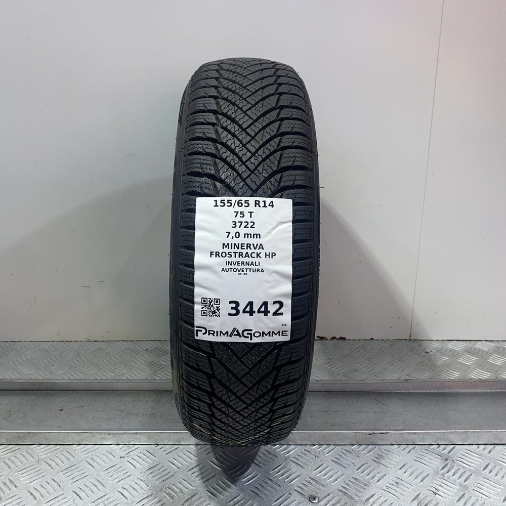 Gomma usata Minerva Frostrack HP 155/65 R14 75T | Prima Gomme Gomma usata Minerva Frostrack HP 155/65 R14 75T
