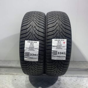 Gomme Usate 195 60 R16 89H Kumho Wintercraft WP52 98% Invernali