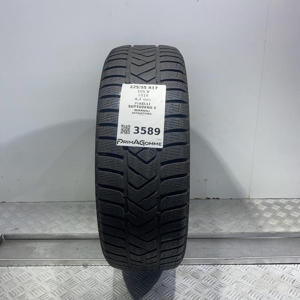 Gomma usata PIRELLI Sottozero 3 225/55 R17 101V | Prima Gomme Gomma usata PIRELLI Sottozero 3 225/55 R17 101V