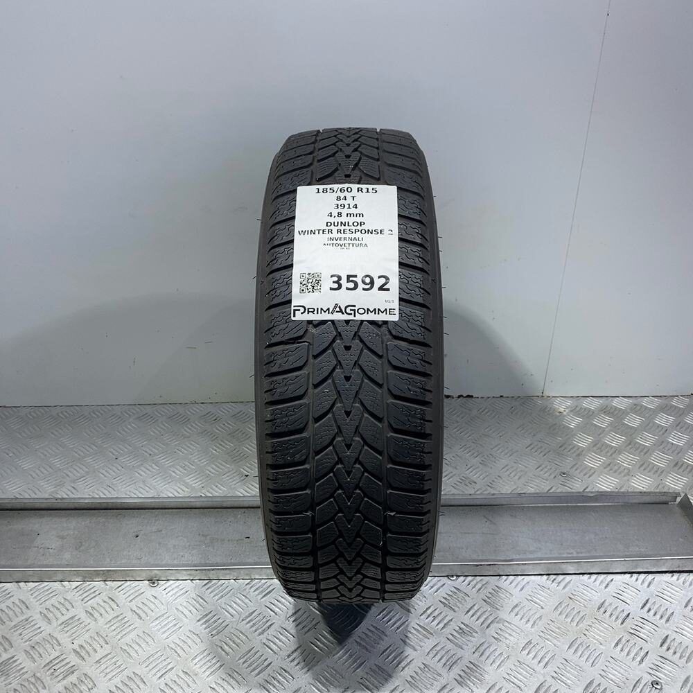 Gomma usata DUNLOP Winter Response 2 185/60 R15 84T | Prima Gomme Gomma usata DUNLOP Winter Response 2 185/60 R15 84T