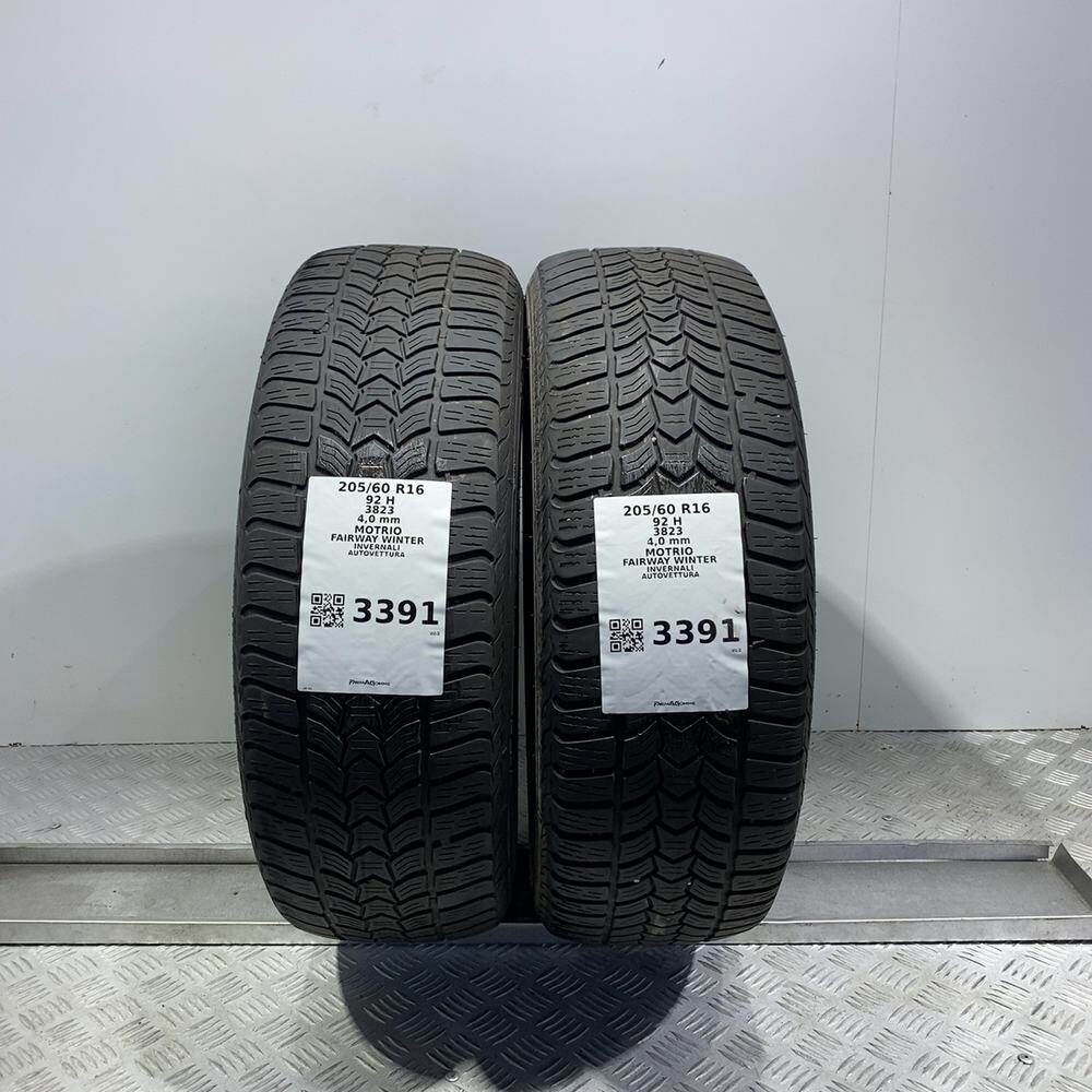 Gomme Usate 205 60 R16 92H Motrio Fairway Winter Invernali | Gomme Usate | PrimaGomme.it Gomme usate Motrio Fairway Winter 205/60 R16 92H
