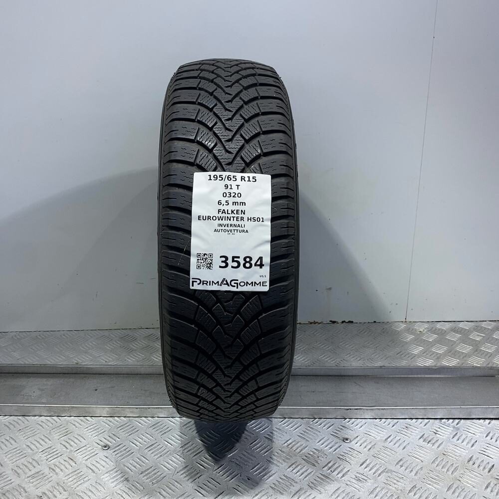 Gomma usata FALKEN Eurowinter HS01 195/65 R15 91T | Prima Gomme Gomma usata FALKEN Eurowinter HS01 195/65 R15 91T