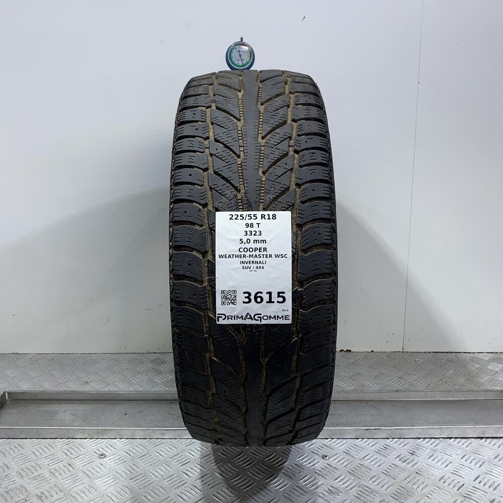 Gomma usata COOPER Weather-Master WSC 225/55 R18 98T | Prima Gomme Gomma usata COOPER Weather-Master WSC 225/55 R18 98T