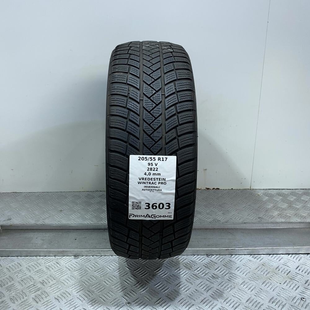 Gomma usata Vredestein Wintrac Pro 205/55 R17 95V | Prima Gomme Gomma usata Vredestein Wintrac Pro 205/55 R17 95V