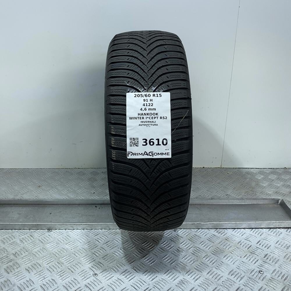 Gomma usata HANKOOK Winter I*Cept RS2 205/60 R15 91H | Prima Gomme Gomma usata HANKOOK Winter I*Cept RS2 205/60 R15 91H