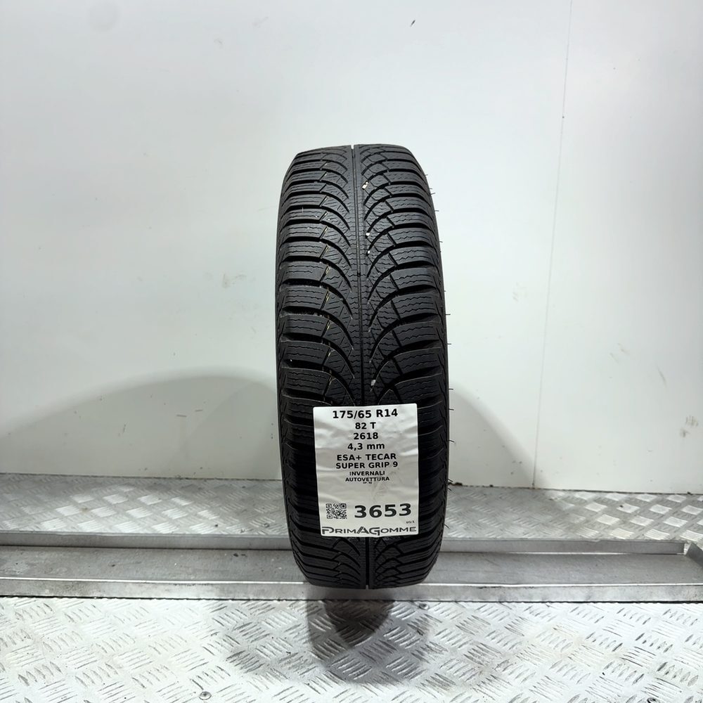 Gomma usata ESA+ TECAR Super Grip 9 175/65 R14 82T | Prima Gomme Gomma usata ESA+ TECAR Super Grip 9 175/65 R14 82T