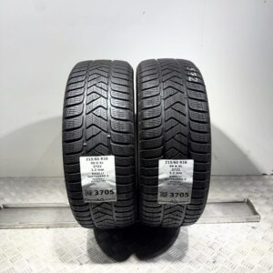 Gomme Usate 215 60 R16 99H XL Pirelli Sottozero 3 74% Invernali