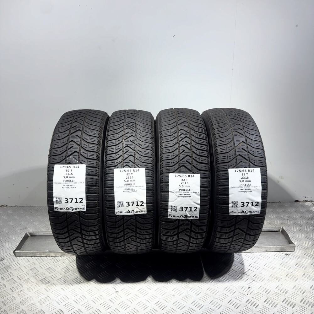 Gomme usate PIRELLI Snowcontrol Winter 190 Serie 3 175/65 R14 82T | Prima Gomme Gomme usate PIRELLI Snowcontrol Winter 190 Serie 3 175/65 R14 82T