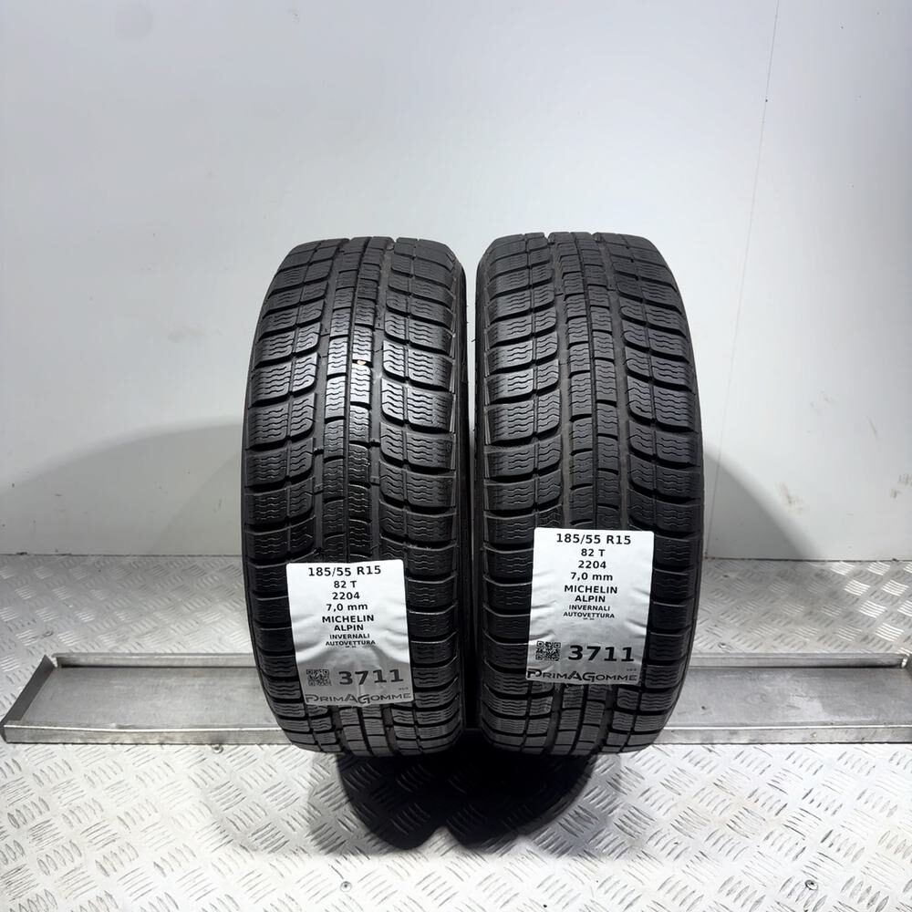 Gomme usate MICHELIN ALPIN 185/55 R15 82T | Prima Gomme Gomme usate MICHELIN ALPIN 185/55 R15 82T