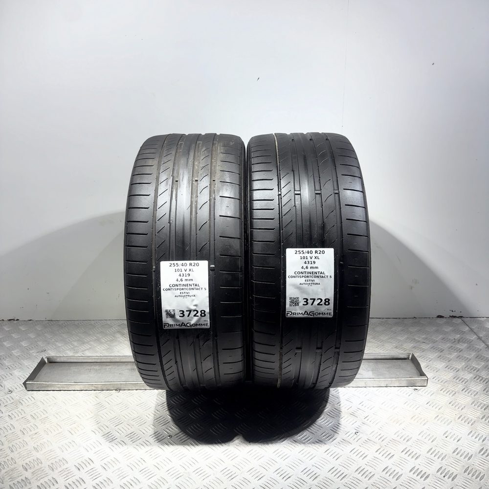 Gomme Usate 255 40 R20 101V XL Continental Contisportcontact 5 Estive | Gomme Usate | PrimaGomme.it Gomme usate CONTINENTAL ContiSportContact 5 255/40 R20 101V