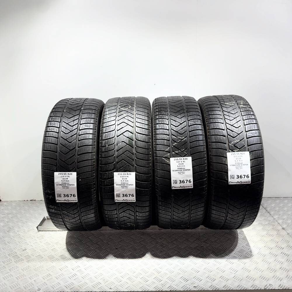 Gomme usate PIRELLI Scorpion Winter 255/55 R20 110V | Prima Gomme Gomme usate PIRELLI Scorpion Winter 255/55 R20 110V