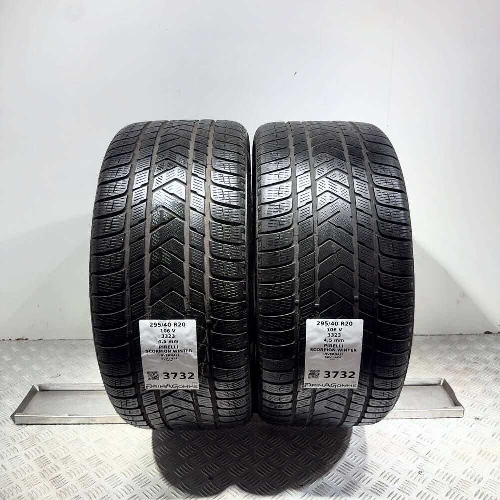 Gomme usate PIRELLI Scorpion Winter 295/40 R20 106V | Prima Gomme Gomme usate PIRELLI Scorpion Winter 295/40 R20 106V