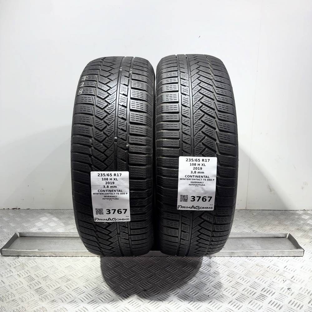 Gomme usate CONTINENTAL Wintercontact TS 850 P 235/65 R17 108H | Prima Gomme Gomme usate CONTINENTAL Wintercontact TS 850 P 235/65 R17 108H