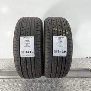 Gomme Usate 205 55 R16 91V PIRELLI P7 80% Estive