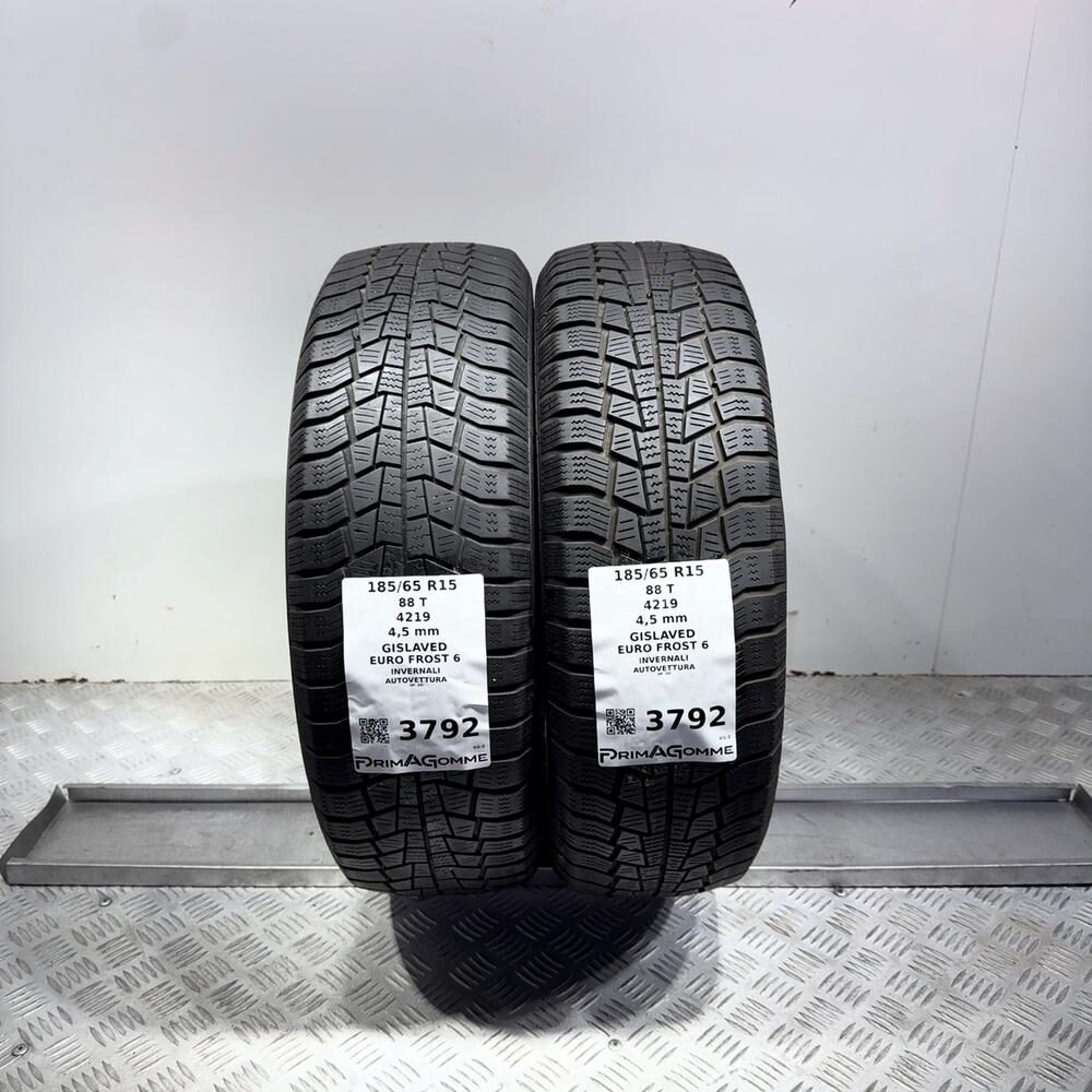 Gomme Usate 185 65 R15 88T Gislaved Euro Frost 6 Invernali | Gomme Usate | PrimaGomme.it Gomme usate Gislaved Euro Frost 6 185/65 R15 88T