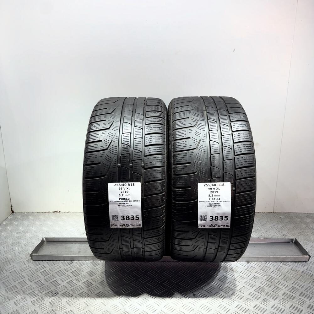 Gomme Usate 255 40 R18 99V XLPirelli Sottozero Winter 240 Serie II Invernali | Gomme Usate | PrimaGomme.it Gomme usate PIRELLI Sottozero Winter 240 Serie II 255/40 R18 99V