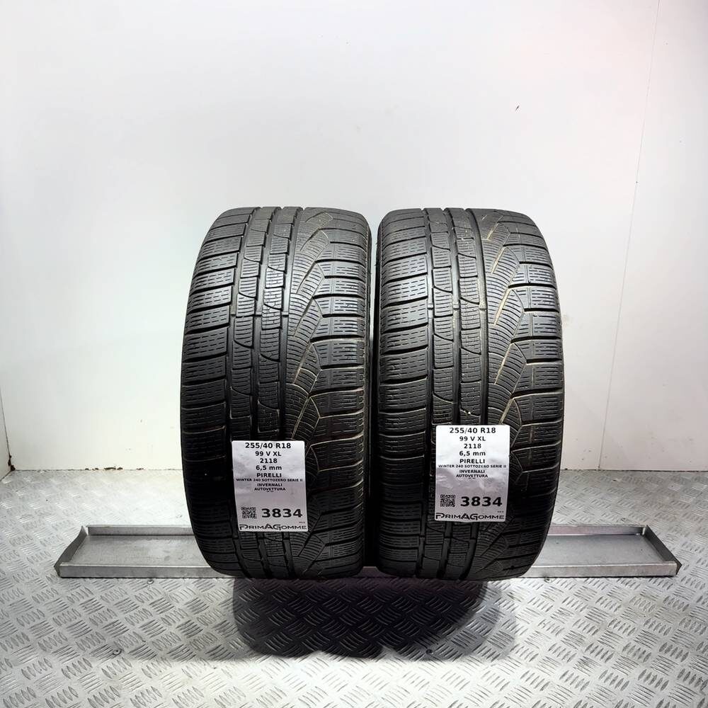 Gomme Usate 255 40 R18 XL 99V Pirelli Winter 240 Sottozero Serie II Invernali | Gomme Usate | PrimaGomme.it Gomme usate PIRELLI Winter 240 Sottozero Serie II 255/40 R18 99V