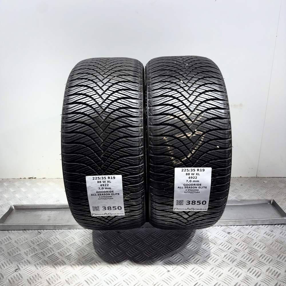 Gomme Usate 225 35 R19 88W XL Goodride All Season Elite 98% 4 Stagioni | Gomme Usate | PrimaGomme.it Gomme usate GOODRIDE All Season Elite 225/35 R19 88W: fino a 270 km/h