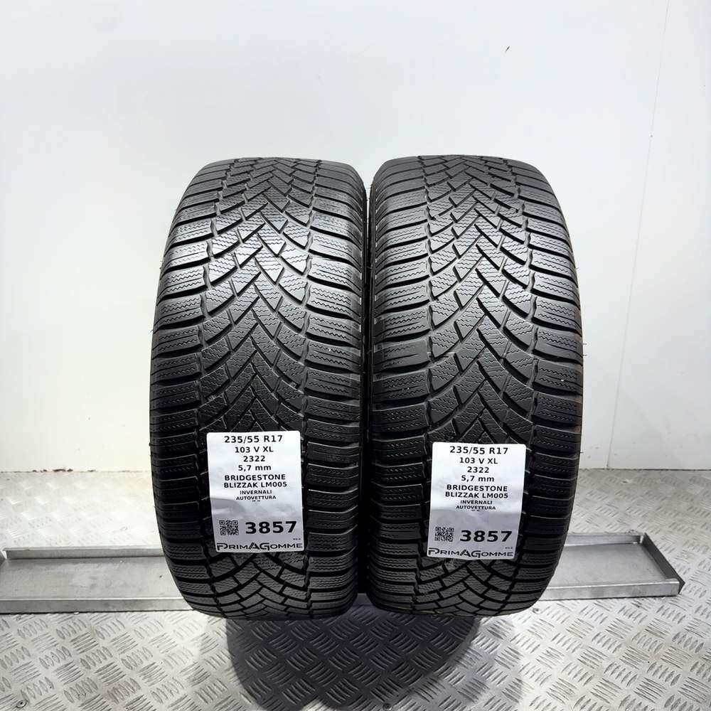 Gomme Usate 235 55 R17 103V XL Bridgestone Blizzak LM005 81% Invernali | Gomme Usate | PrimaGomme.it Gomme usate BRIDGESTONE Blizzak LM005 235/55 R17 103V