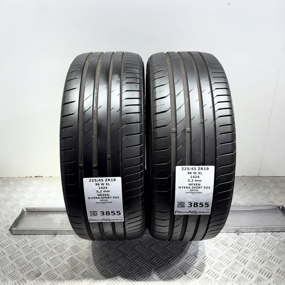 Gomme Usate 225 45 ZR19 XL 96W Nexen N'Fera Sport SU2 74% Estive | Gomme Usate | PrimaGomme.it Gomme usate Nexen N'Fera Sport SU2 225/45 ZR19 96W: fino a 270 km/h