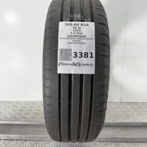 Gomma Usata 205 60 R16 92H GOODYEAR EFFICIENTGRIP PERFORMANCE 71% Estivo