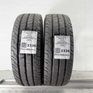 Gomme Usate 215 70 R15C 109/107S CONTINENTAL CONTIVANCONTACT 100 98% Estive