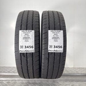Gomme Usate 185 75 R16C 104/102R UNIROYAL RAINMAX 3 Estive