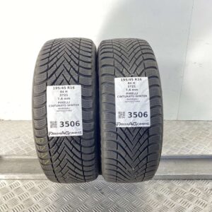 Gomme Usate 195 45 R16 84H Pirelli Cinturato Winter 98% Invernali