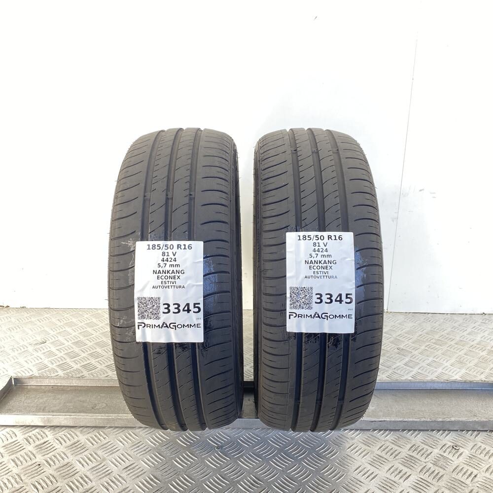 Gomme Usate 185 50 R16 81V Nankang Econex 81% Estive | Gomme Usate | PrimaGomme.it Gomme usate NANKANG Econex 185/50 R16 81V