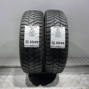 Gomme Usate 175 65 R15 88H Pirelli Snowcontrol Serie 3 Winter 210 86% Invernali
