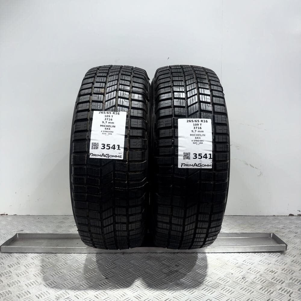 Gomme Usate 265 65 R16 109T Michelin 4X4 98% 4 Stagioni | Gomme Usate | PrimaGomme.it Gomme usate MICHELIN 4X4 265/65 R16 109T