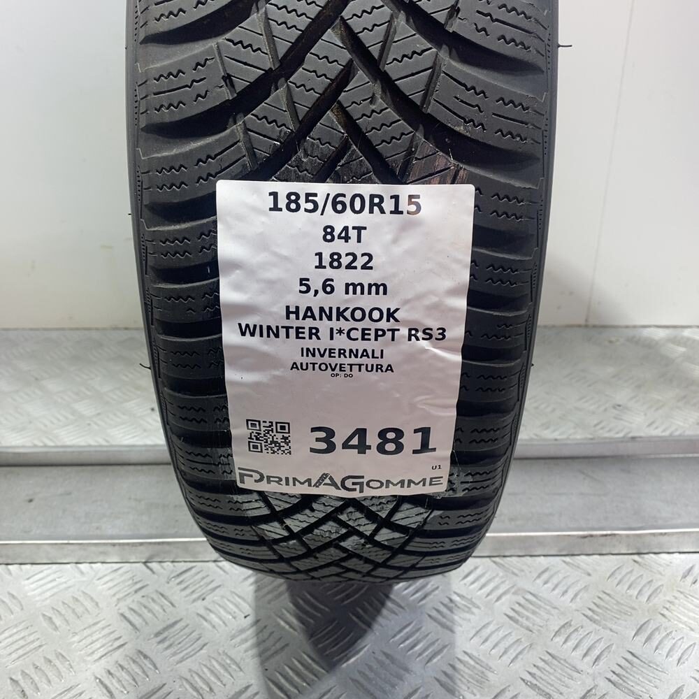 Gomma usata HANKOOK Winter I*Cept RS3 185/60 R15 84T – foto 03 | Prima Gomme HANKOOK Winter I*Cept RS3 185/60 R15 84T, dettaglio fotografico 3