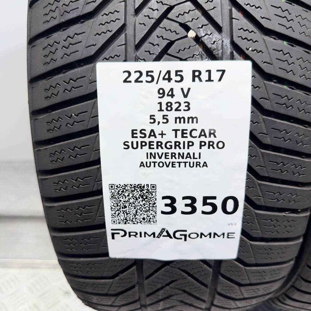Gomme Usate 225 45 R17 94V XL Esa+ Tecar Supergrip Pro 79% Invernali | Gomme Usate | PrimaGomme.it ESA+ TECAR Supergrip Pro 225/45 R17 94V, dettaglio fotografico 3