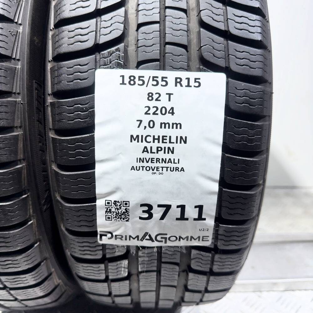 Gomme usate MICHELIN ALPIN 185/55 R15 82T – foto 03 | Prima Gomme MICHELIN ALPIN 185/55 R15 82T, dettaglio fotografico 3