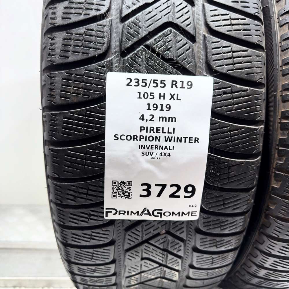 Gomme usate PIRELLI Scorpion Winter 235/55 R19 105H – foto 03 | Prima Gomme PIRELLI Scorpion Winter 235/55 R19 105H, dettaglio fotografico 3