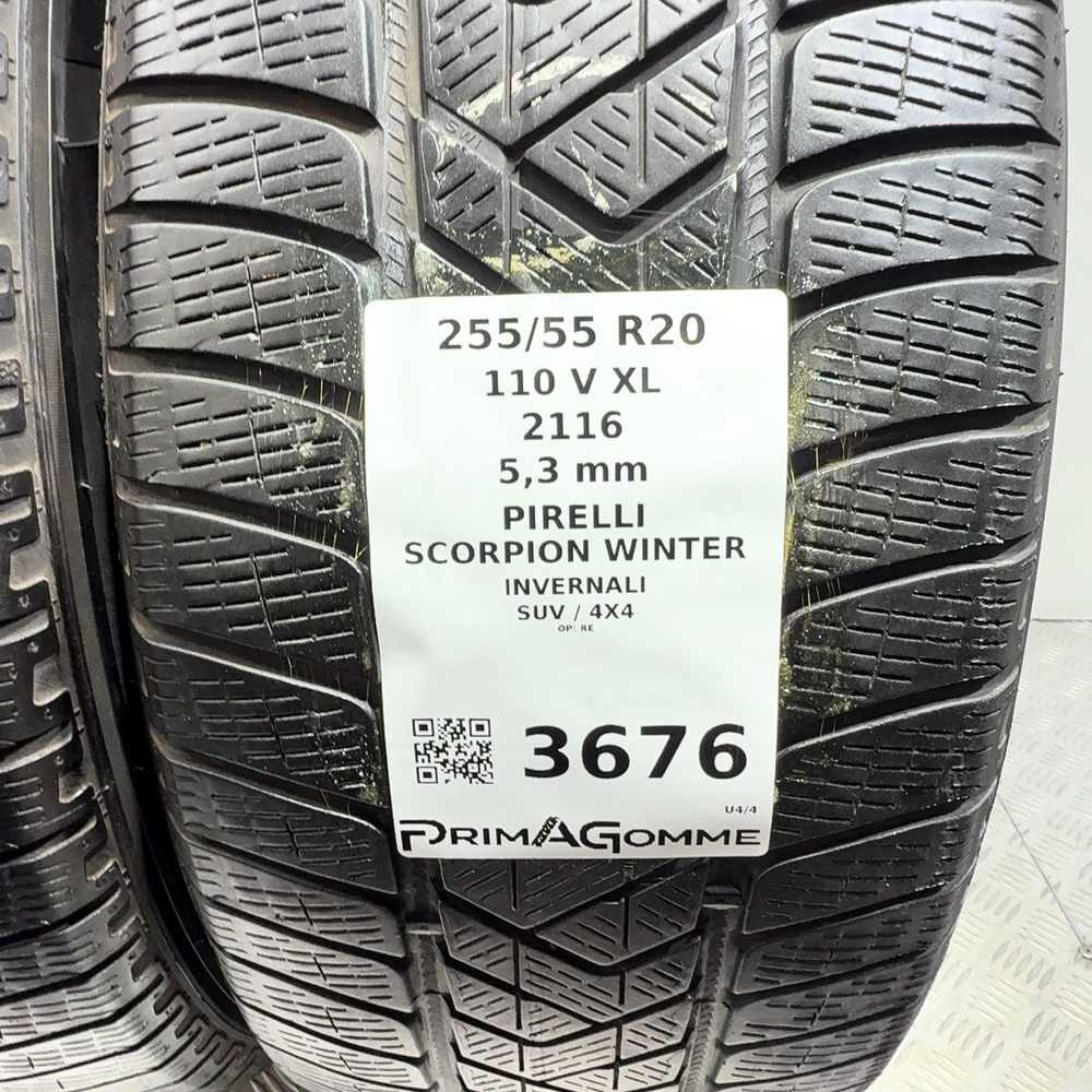 Gomme usate PIRELLI Scorpion Winter 255/55 R20 110V – foto 03 | Prima Gomme PIRELLI Scorpion Winter 255/55 R20 110V, dettaglio fotografico 3