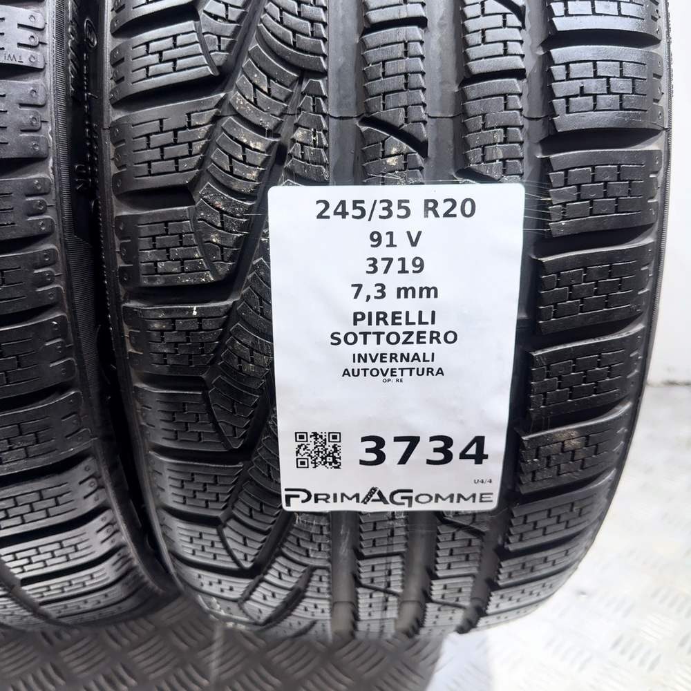 Gomme usate PIRELLI Sottozero 245/35 R20 91V – foto 03 | Prima Gomme PIRELLI Sottozero 245/35 R20 91V, dettaglio fotografico 3