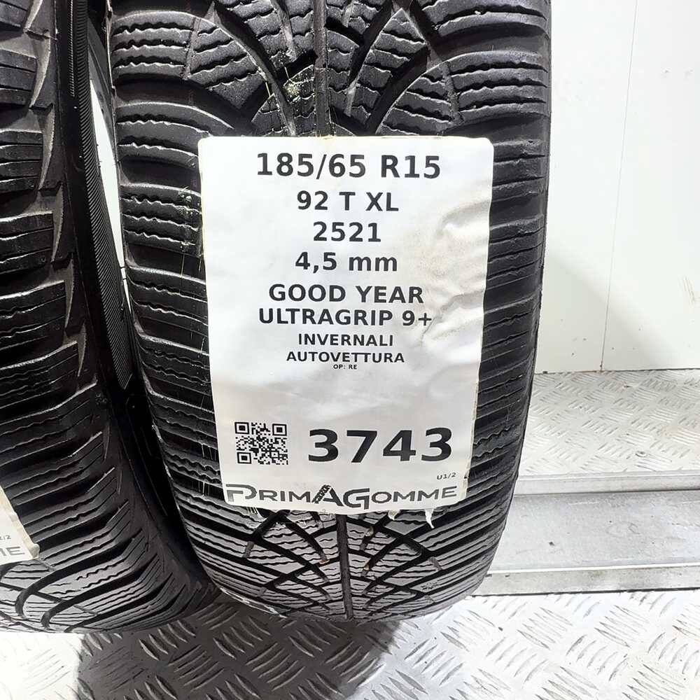 Gomme usate GOOD YEAR Ultragrip 9+ 185/65 R15 92T – foto 03 | Prima Gomme GOOD YEAR Ultragrip 9+ 185/65 R15 92T, dettaglio fotografico 3