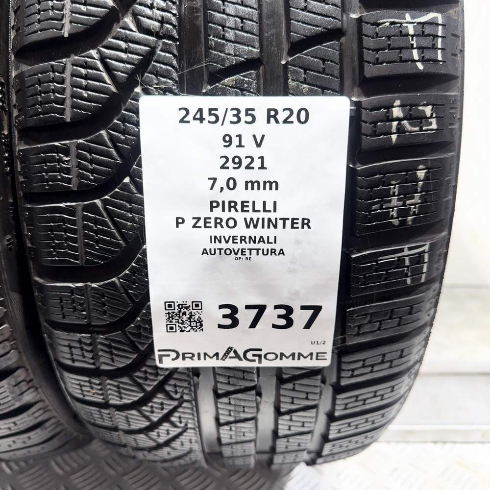Gomme usate PIRELLI P Zero Winter 245/35 R20 91V – foto 03 | Prima Gomme PIRELLI P Zero Winter 245/35 R20 91V, dettaglio fotografico 3