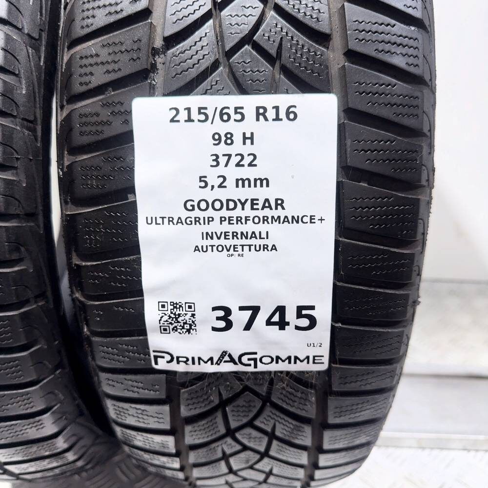 Gomme usate GOODYEAR Ultragrip Performance+ 215/65 R16 98H – foto 03 | Prima Gomme GOODYEAR Ultragrip Performance+ 215/65 R16 98H, dettaglio fotografico 3