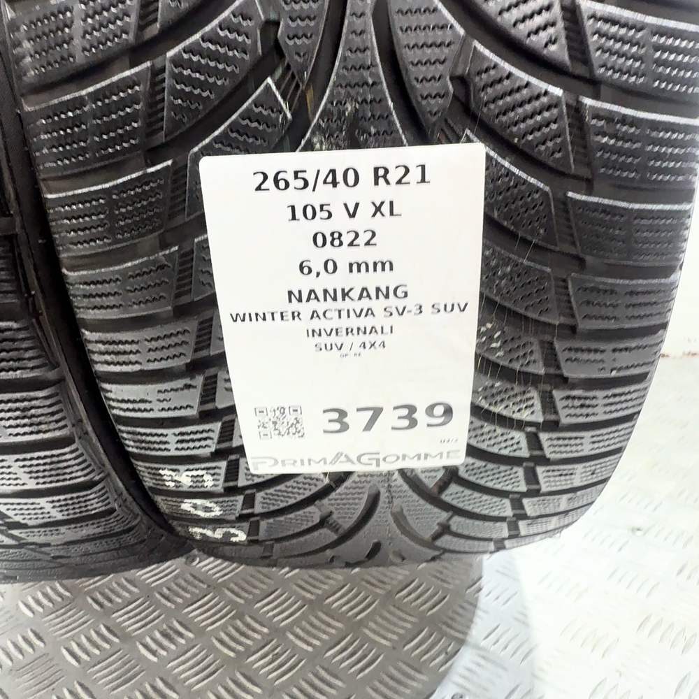 Gomme usate NANKANG Winter Activa SV-3 SUV 265/40 R21 105V – foto 03 | Prima Gomme NANKANG Winter Activa SV-3 SUV 265/40 R21 105V, dettaglio fotografico 3