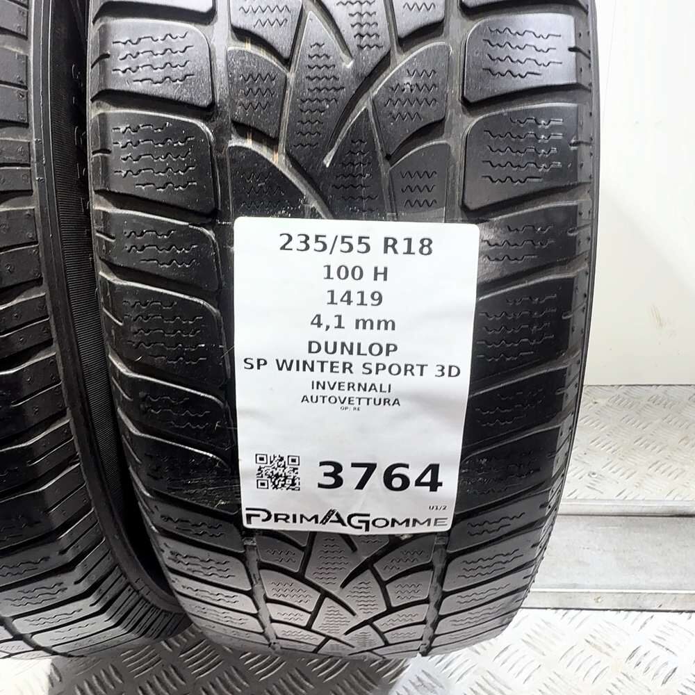Gomme Usate 235 55 R18 100H Dunlop SP Winter Sport 3D Invernali | Gomme Usate | PrimaGomme.it DUNLOP SP Winter Sport 3D 235/55 R18 100H, dettaglio fotografico 3