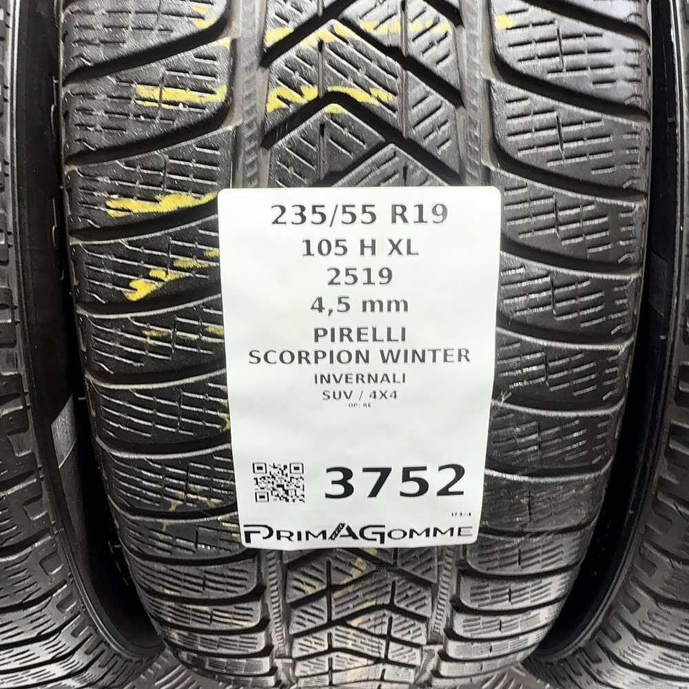 Gomme Usate 235 55 R19 105H XL Pirelli Scorpion Winter Invernali | Gomme Usate | PrimaGomme.it PIRELLI Scorpion Winter 235/55 R19 105H, dettaglio fotografico 3