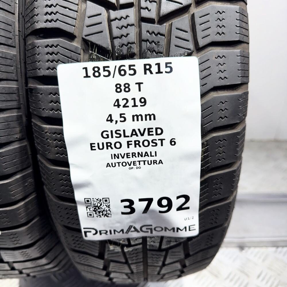 Gomme Usate 185 65 R15 88T Gislaved Euro Frost 6 Invernali | Gomme Usate | PrimaGomme.it Gislaved Euro Frost 6 185/65 R15 88T, dettaglio fotografico 3