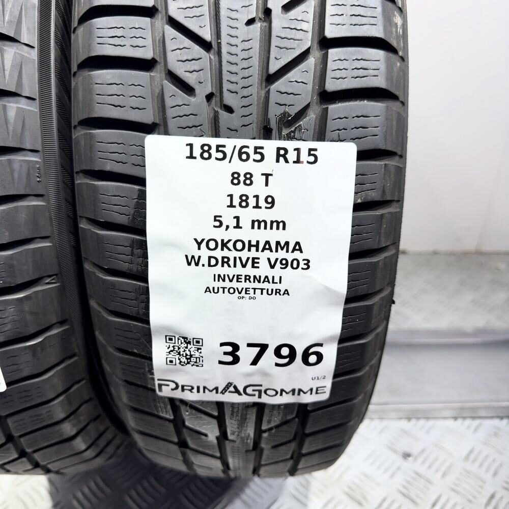 Gomme Usate 185 65 R15 88T Yokohama W.Drive V903 73% Invernali | Gomme Usate | PrimaGomme.it YOKOHAMA W.Drive V903 185/65 R15 88T, dettaglio fotografico 3