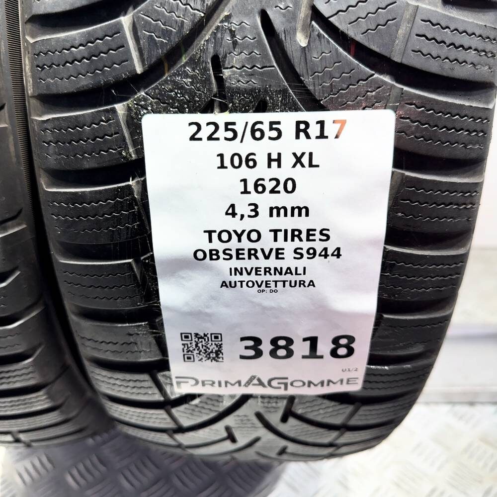 Gomme Usate 225 65 R17 106H XL Toyo Tires Observe S944 Invernali | Gomme Usate | PrimaGomme.it TOYO TIRES Observe S944 225/65 R17 106H, dettaglio fotografico 3